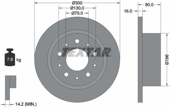 Brake Disc 92157600