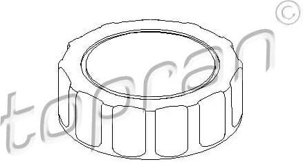 Turning Knob, seat back adjustment 103 558