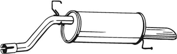 Rear Muffler 185-689