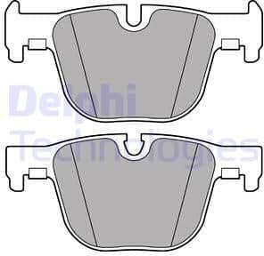 Brake Pad Set, disc brake LP2494