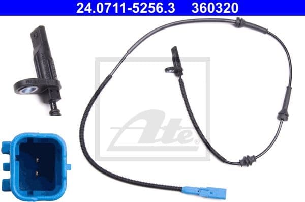 Sensor, wheel speed 24.0711-5256.3