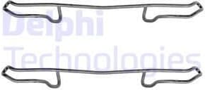 Accessory Kit, disc brake pad LX0108