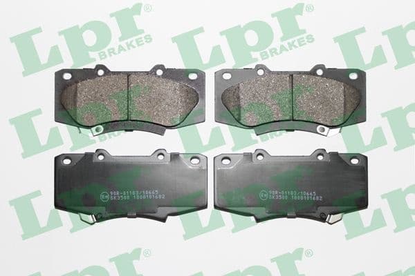 Brake Pad Set, disc brake 05P1682