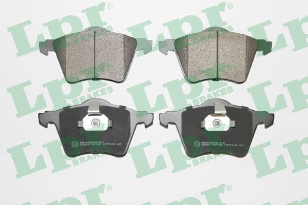 Brake Pad Set, disc brake 05P1525