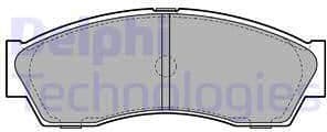 Brake Pad Set, disc brake LP2159