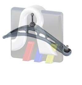 Control/Trailing Arm, wheel suspension 96095691