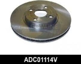 Brake disc, 1pcs FRONT ADC01114V