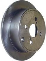 Brake disc, 1pcs REAR ADC01115