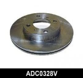 Brake disc, 1pcs FRONT ADC0328V
