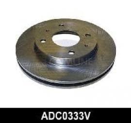 Brake disc, 1pcs FRONT ADC0333V