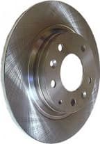 Brake disc, 1pcs REAR ADC0450