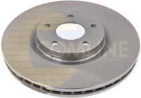 Brake disc, 1pcs FRONT ADC1587V