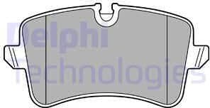Brake Pad Set, disc brake LP2446