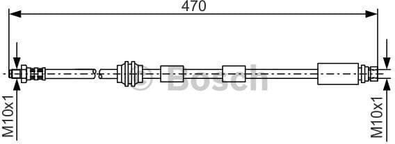 Brake Hose 1 987 476 882