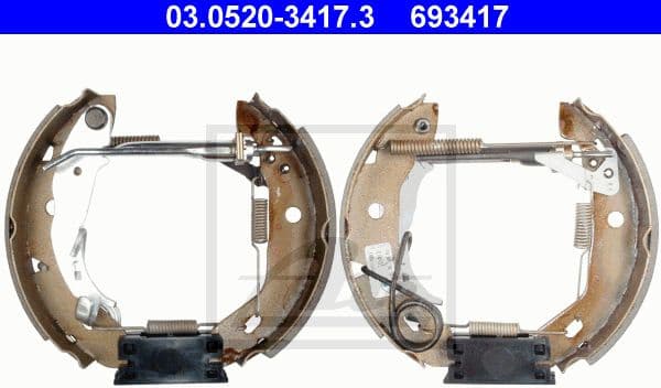 Brake Shoe Set Original ATE TopKit 03.0520-3417.3