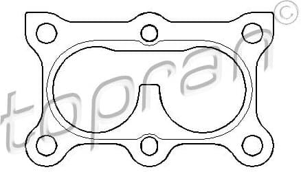 Gasket, exhaust pipe 108 179