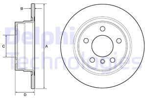 Brake Disc BG4649C