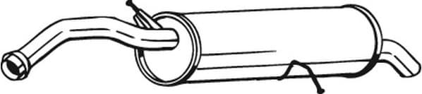 Rear Muffler 135-093