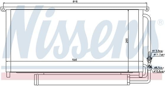 Condenser, air conditioning 94840