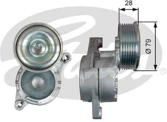 Belt Tensioner, V-ribbed belt DriveAlign™ T39284