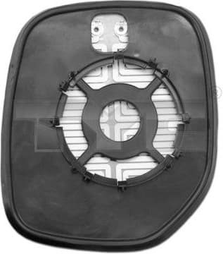 Mirror Glass, exterior mirror 305-0007-1