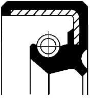 Shaft Seal, wheel hub 19026533B