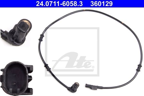 Sensor, wheel speed 24.0711-6058.3