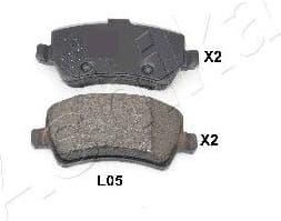 Brake Pad Set, disc brake 51-0L-L05