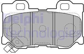 Brake Pad Set, disc brake LP2157