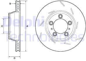Brake Disc BG9165C