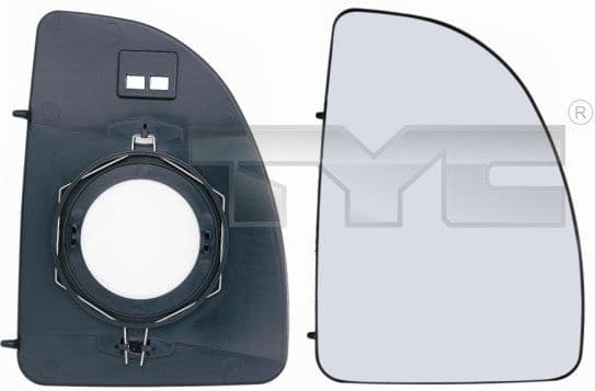 Mirror Glass, exterior mirror 305-0090-1