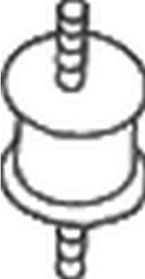 Mount, exhaust system 255-038