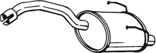 Rear Muffler 148-193