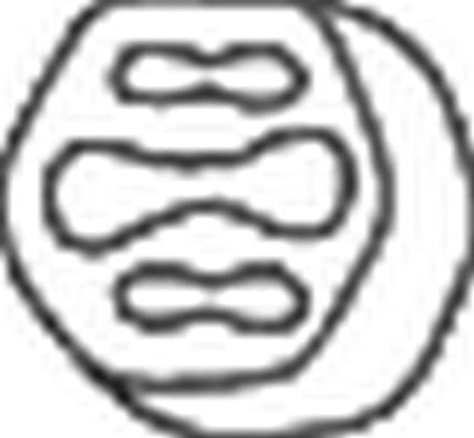 Mount, exhaust system 255-946