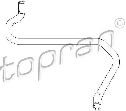 Hose, heat exchanger (heating) 301 430