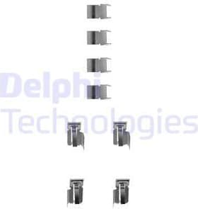 Accessory Kit, disc brake pad LX0183