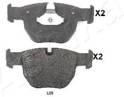 Brake Pad Set, disc brake 50-0L-L05