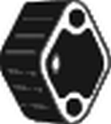 Mount, exhaust system 255-475