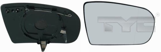 Mirror Glass, exterior mirror 321-0076-1