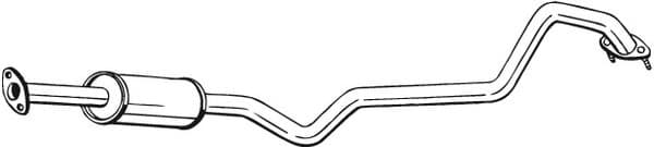 Centre Muffler 285-417