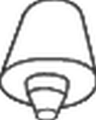 Mount, exhaust system 255-808