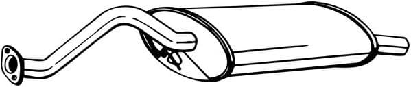 Rear Muffler 115-311