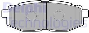 Brake Pad Set, disc brake LP2076
