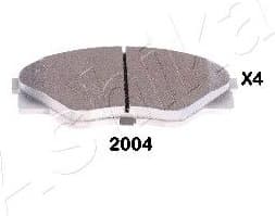 Brake Pad Set, disc brake 50-02-2004