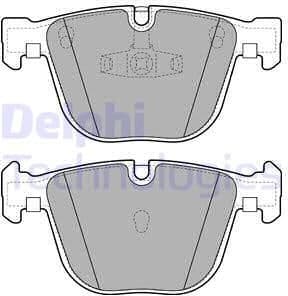 Brake Pad Set, disc brake LP2141