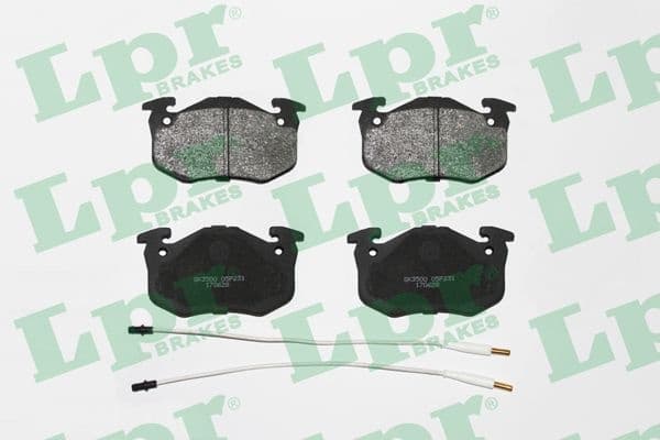 Brake Pad Set, disc brake 05P231