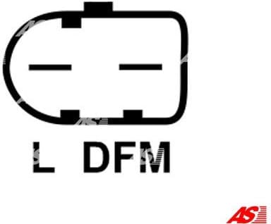 Alternator AS A3070 - image 5