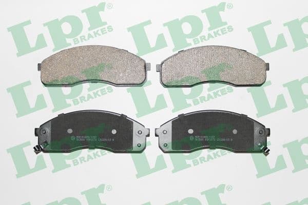 Brake Pad Set, disc brake 05P1072