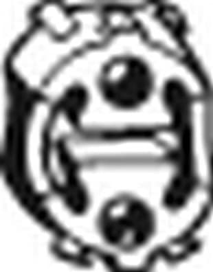 Mount, exhaust system 255-162