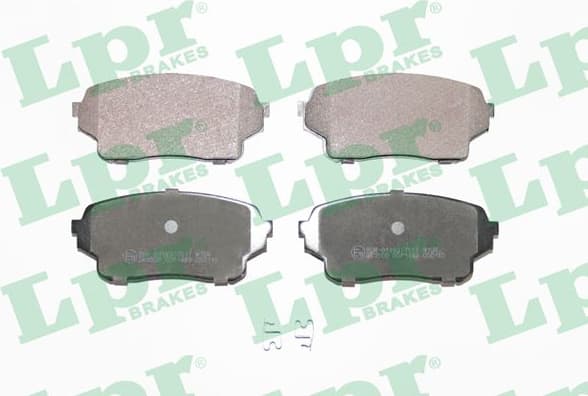 Brake Pad Set, disc brake 05P1483